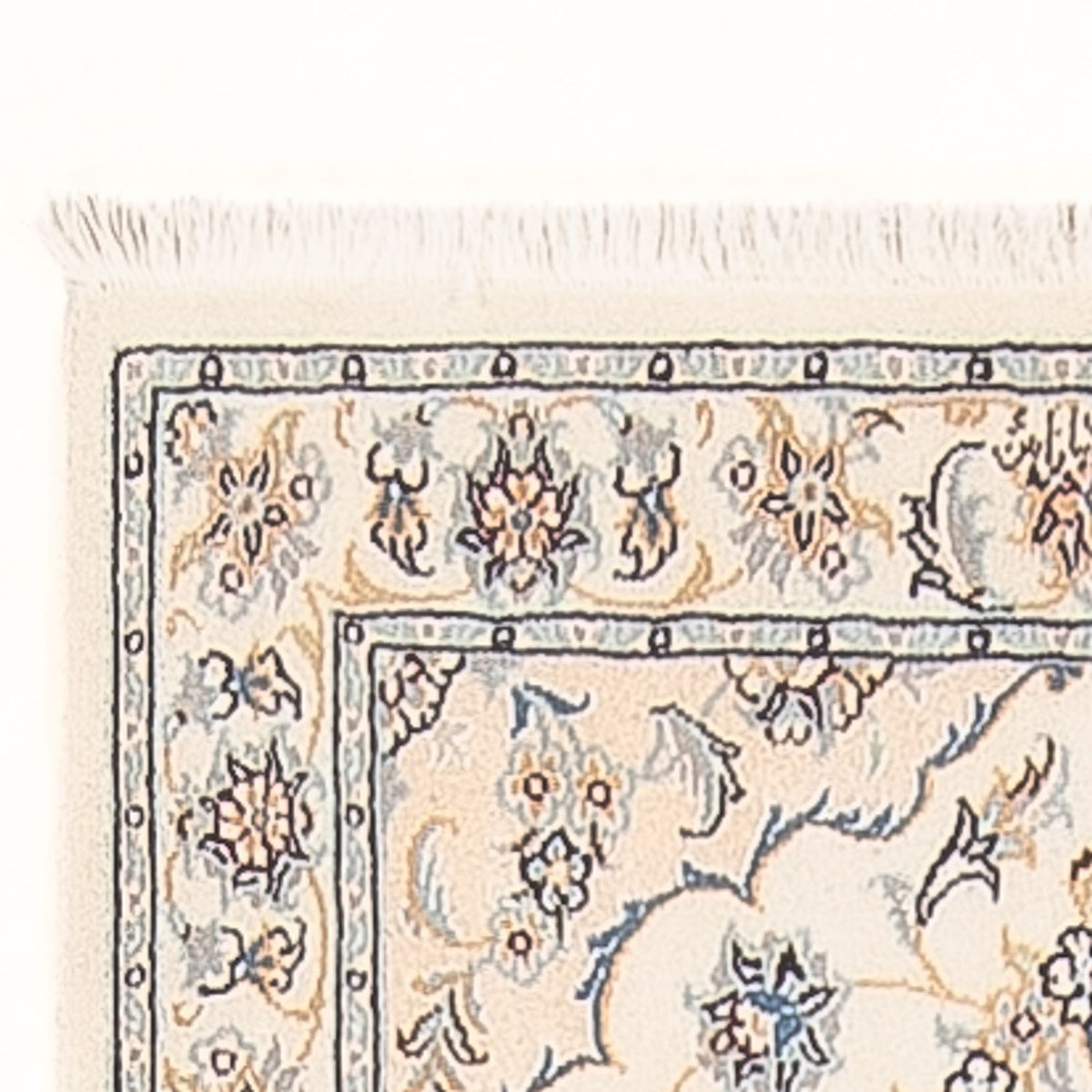 Läufer Perser - Nain - Premium - 247 x 80 cm - creme