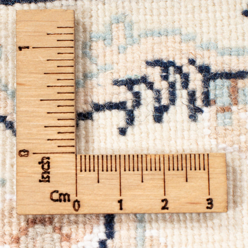 Biegacz Dywan perski - Nain - Królewski - 200 x 80 cm - kremowy