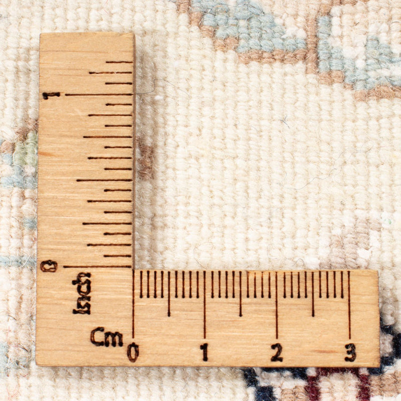 Biegacz Dywan perski - Nain - Królewski - 198 x 80 cm - kremowy