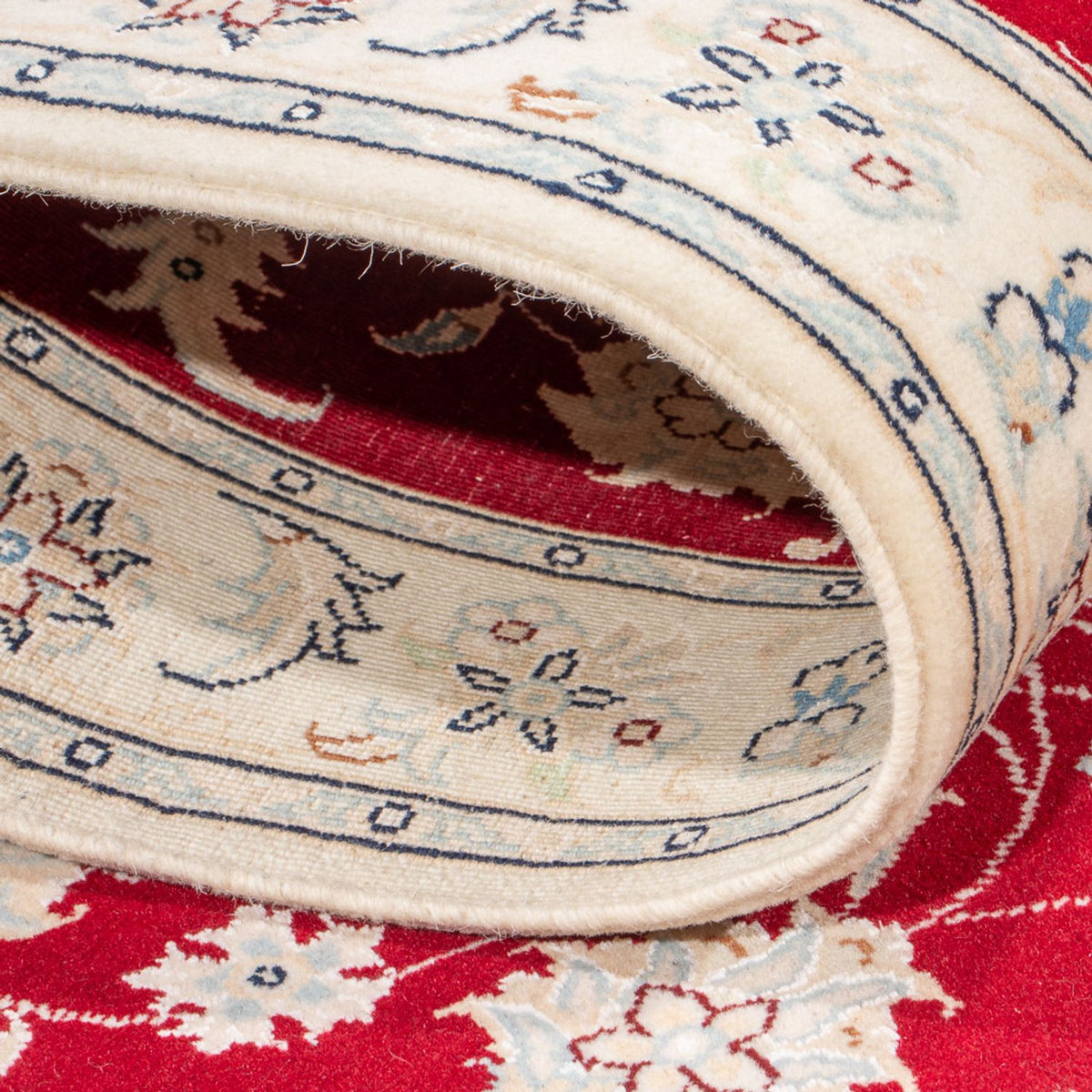 Biegacz Dywan perski - Nain - Premium - 248 x 82 cm - czerwony