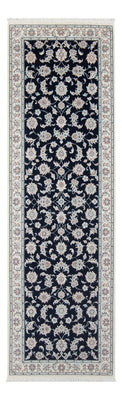 Biegacz Dywan perski - Nain - Premium - 248 x 82 cm - ciemnoniebieski