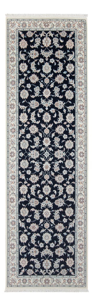 Biegacz Dywan perski - Nain - Premium - 248 x 82 cm - ciemnoniebieski