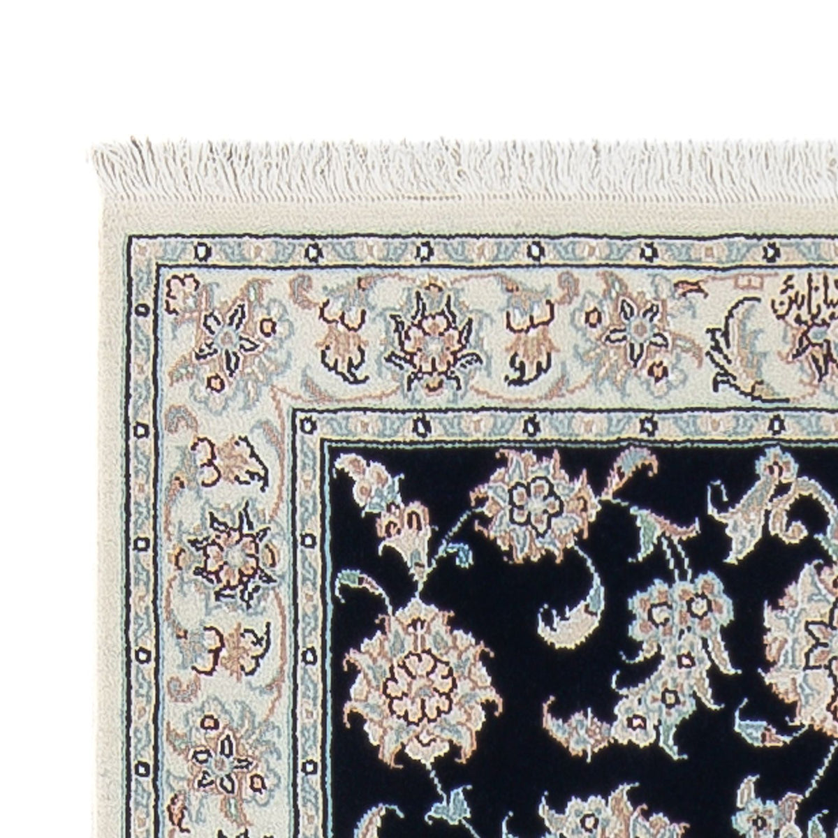 Biegacz Dywan perski - Nain - Premium - 248 x 82 cm - ciemnoniebieski