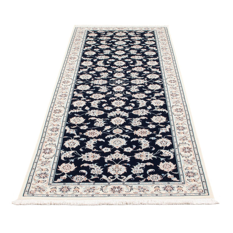 Biegacz Dywan perski - Nain - Premium - 248 x 82 cm - ciemnoniebieski