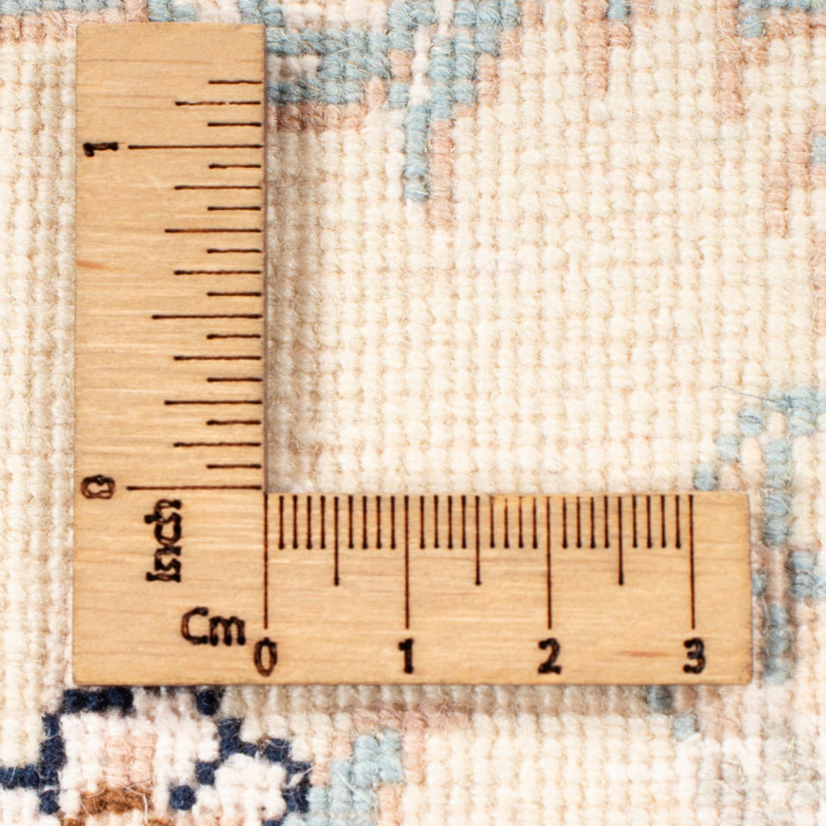 Biegacz Dywan perski - Nain - Królewski - 212 x 80 cm - kremowy