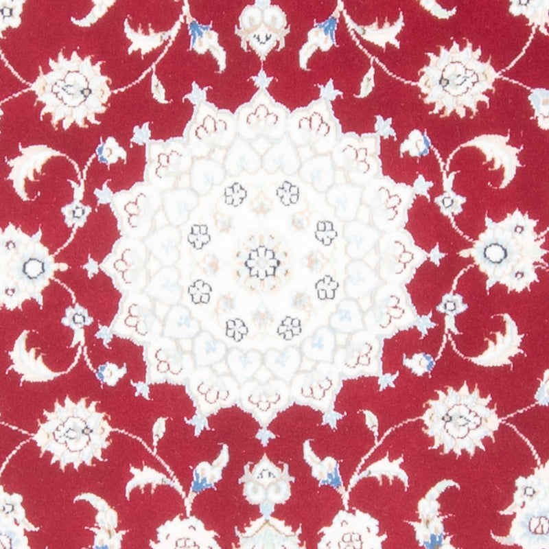 Biegacz Dywan perski - Nain - Królewski - 202 x 80 cm - czerwony