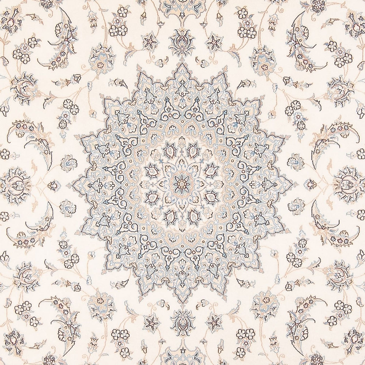 Perserteppich - Nain - Premium - 343 x 246 cm - creme