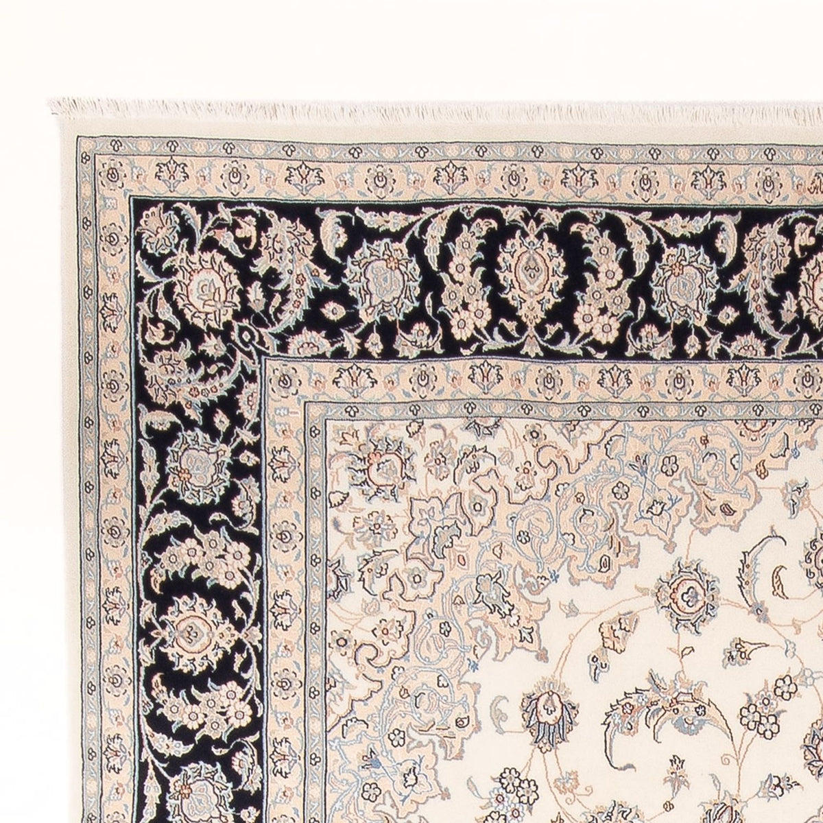 Perserteppich - Nain - Premium - 343 x 246 cm - creme