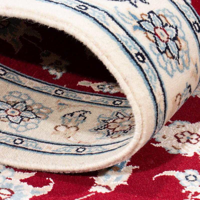 Biegacz Dywan perski - Nain - Królewski - 204 x 80 cm - czerwony