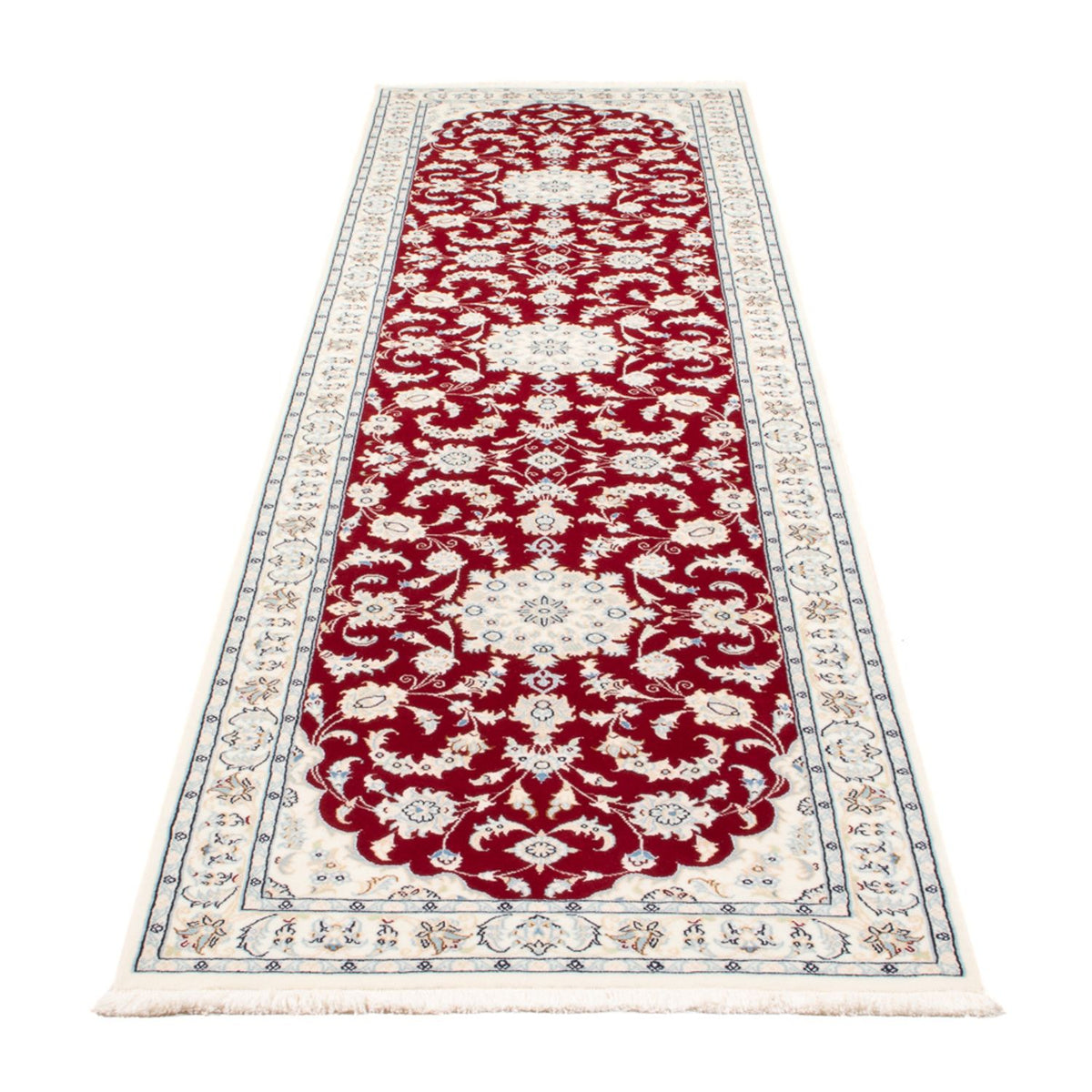 Biegacz Dywan perski - Nain - Premium - 300 x 78 cm - czerwony