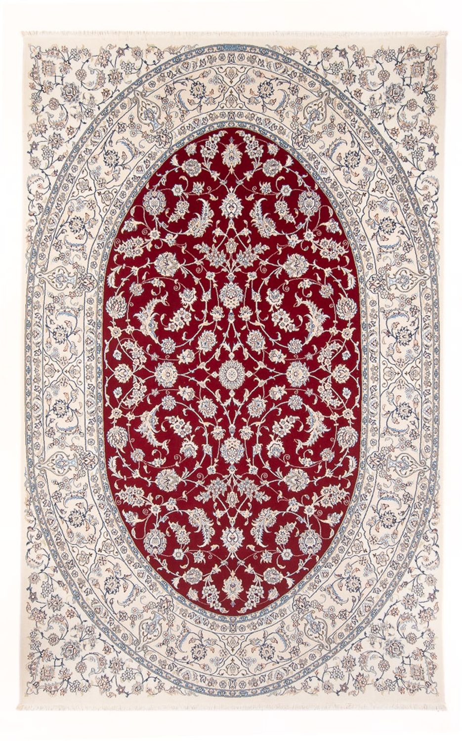 Perserteppich - Nain - Premium - 297 x 203 cm - rot