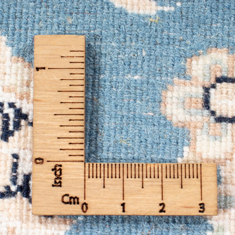 Biegacz Dywan perski - Nain - Królewski - 200 x 80 cm - jasnoniebieski