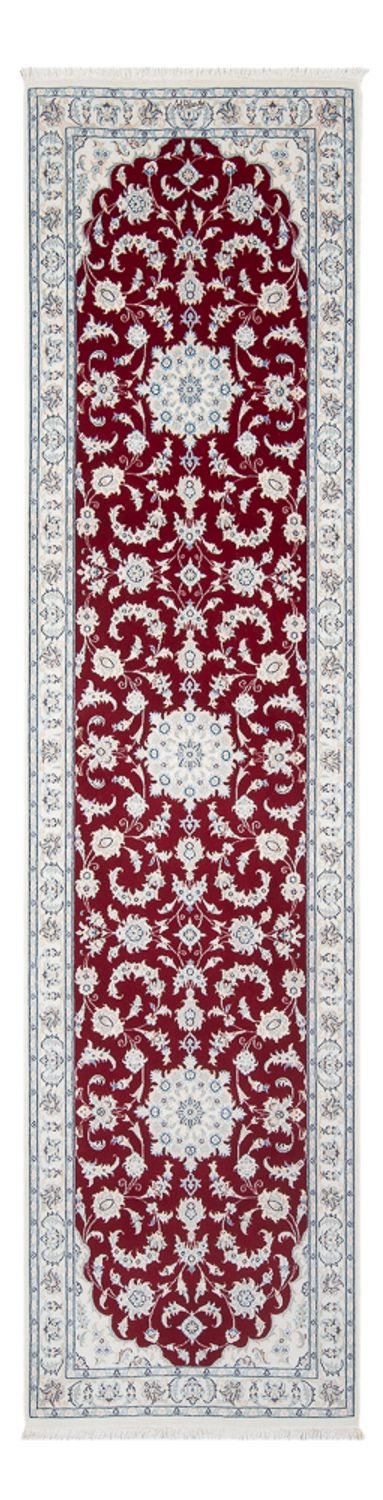 Biegacz Dywan perski - Nain - Premium - 295 x 81 cm - czerwony