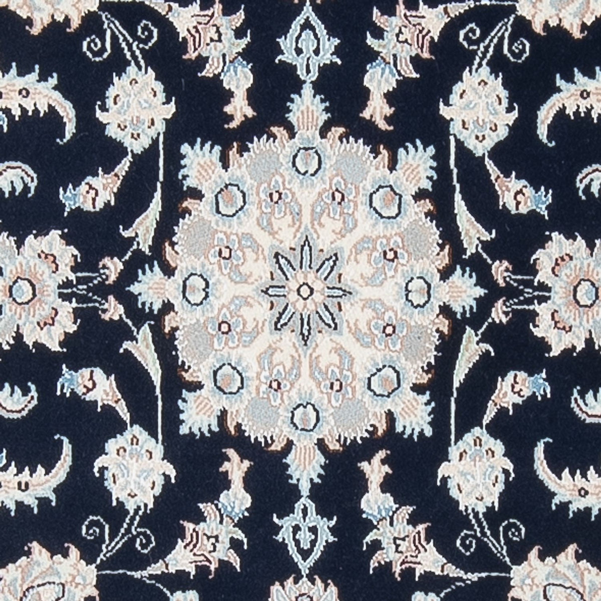 Biegacz Dywan perski - Nain - Premium - 296 x 81 cm - ciemnoniebieski