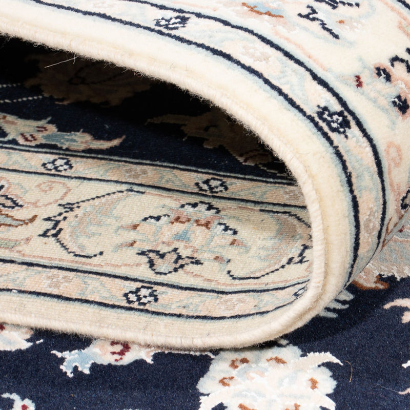 Biegacz Dywan perski - Nain - Premium - 296 x 81 cm - ciemnoniebieski