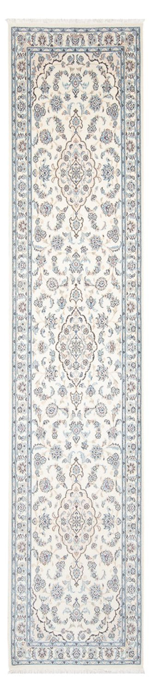 Biegacz Dywan perski - Nain - Premium - 350 x 84 cm - kremowy