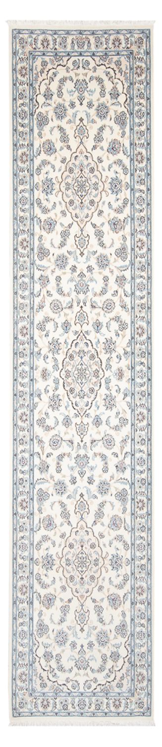 Biegacz Dywan perski - Nain - Premium - 350 x 84 cm - kremowy