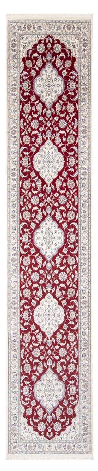 Biegacz Dywan perski - Nain - Premium - 390 x 89 cm - czerwony