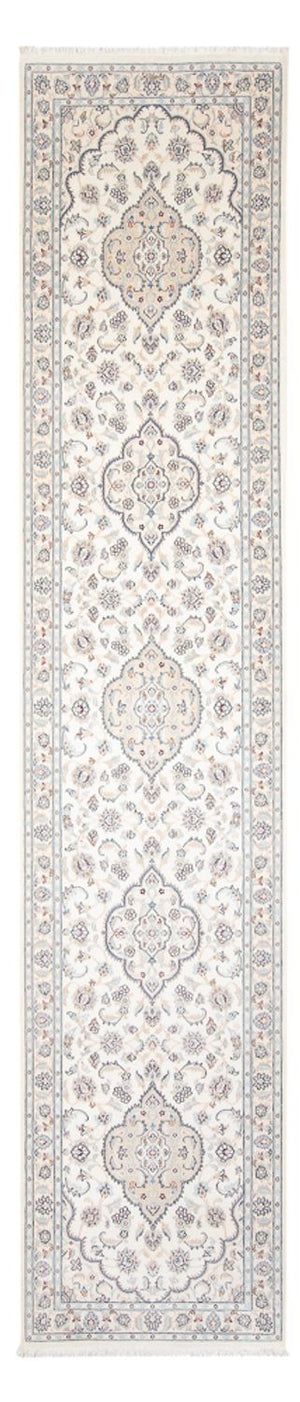 Biegacz Dywan perski - Nain - Premium - 390 x 93 cm - kremowy