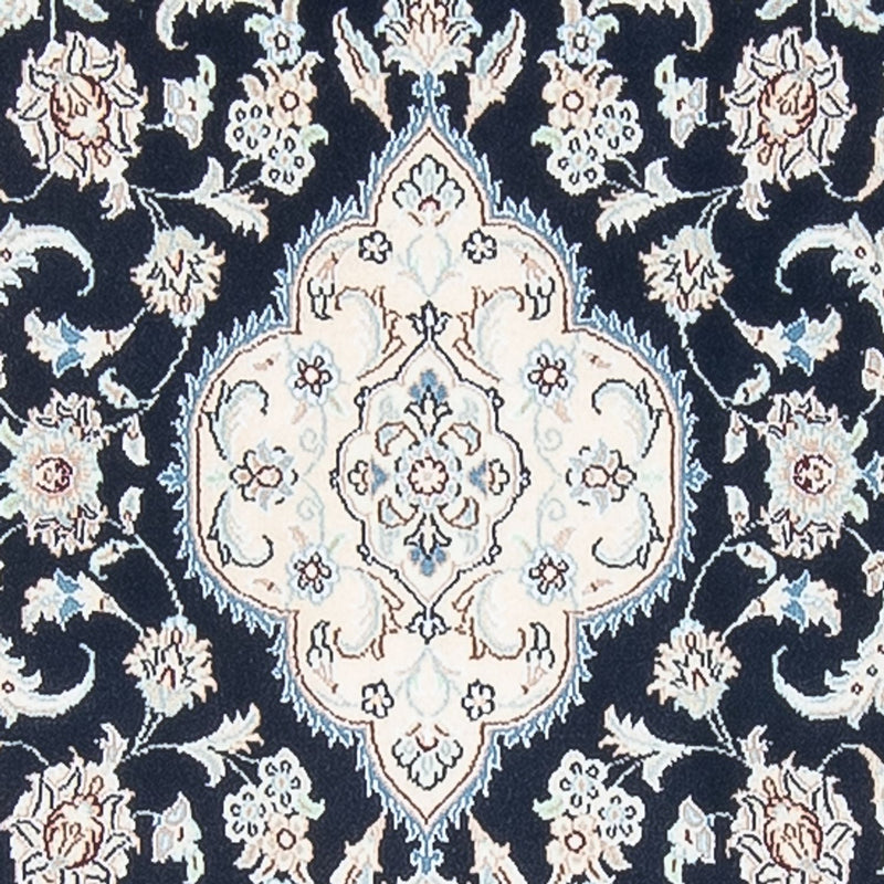 Biegacz Dywan perski - Nain - Premium - 388 x 88 cm - ciemnoniebieski
