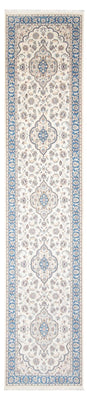 Biegacz Dywan perski - Nain - Premium - 394 x 91 cm - kremowy