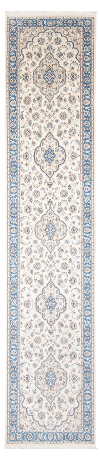 Biegacz Dywan perski - Nain - Premium - 394 x 91 cm - kremowy
