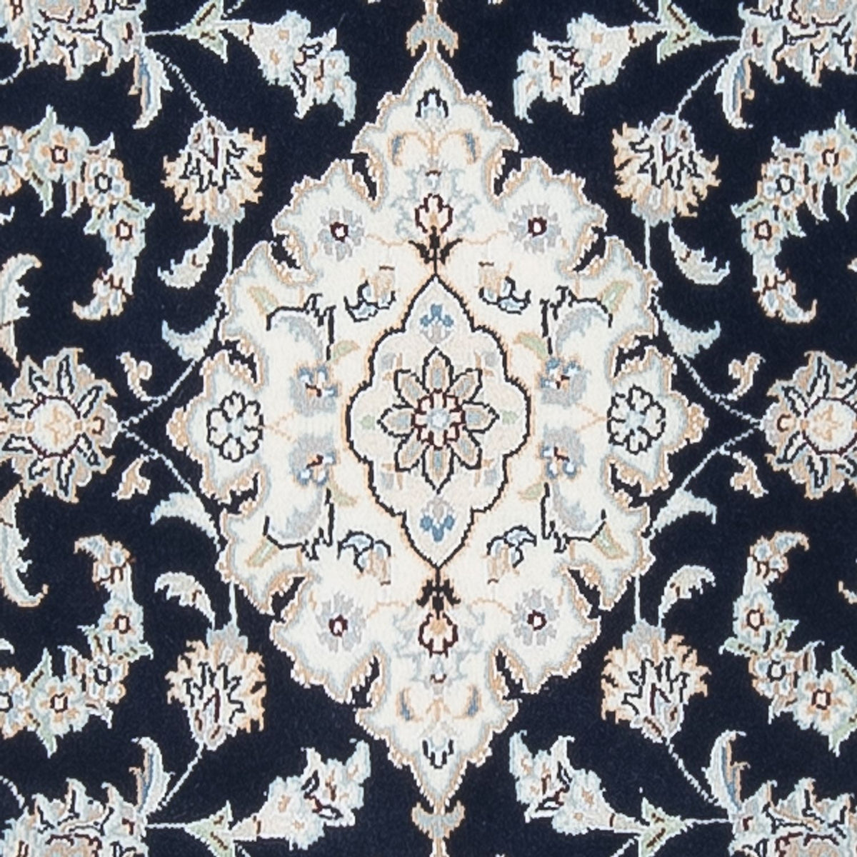 Biegacz Dywan perski - Nain - Premium - 302 x 81 cm - ciemnoniebieski