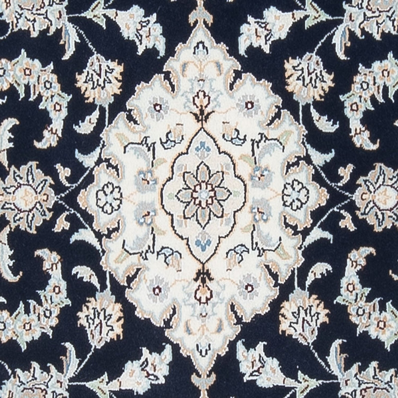 Biegacz Dywan perski - Nain - Premium - 302 x 81 cm - ciemnoniebieski