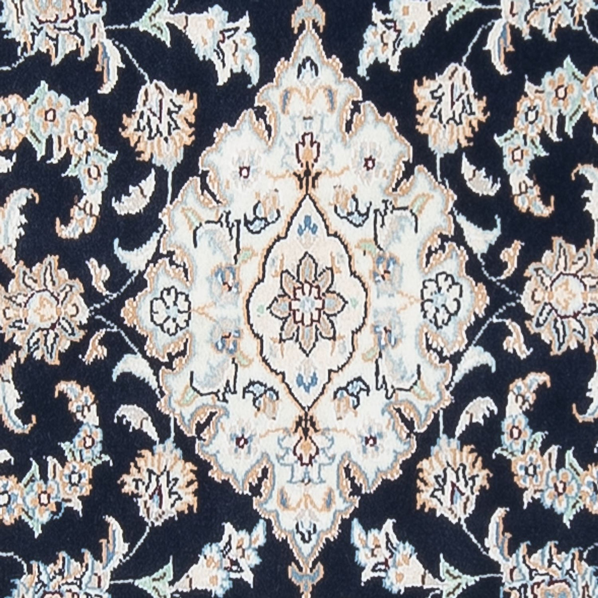 Biegacz Dywan perski - Nain - Premium - 295 x 80 cm - ciemnoniebieski