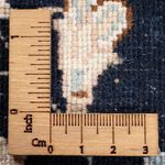 Biegacz Dywan perski - Nain - Premium - 302 x 80 cm - ciemnoniebieski