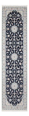 Biegacz Dywan perski - Nain - Premium - 305 x 82 cm - ciemnoniebieski