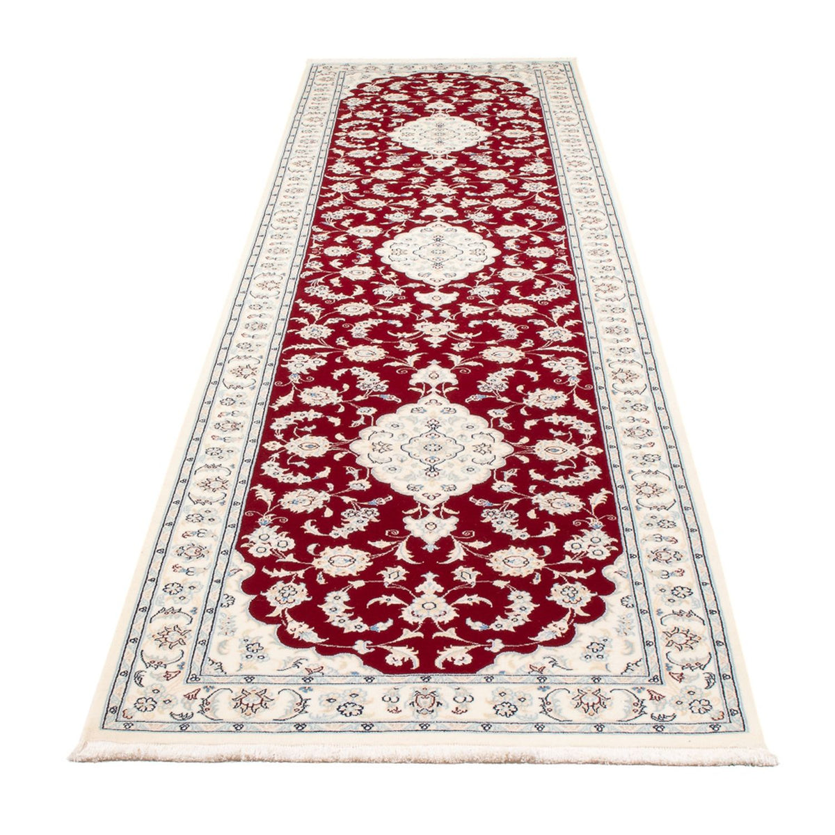 Biegacz Dywan perski - Nain - Premium - 344 x 80 cm - czerwony