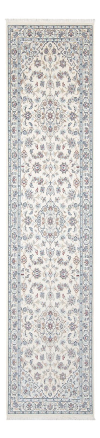Biegacz Dywan perski - Nain - Premium - 303 x 81 cm - kremowy