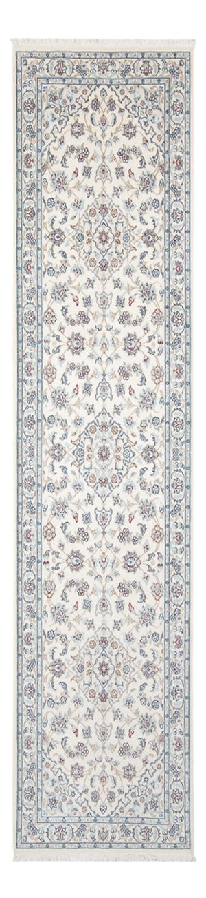 Biegacz Dywan perski - Nain - Premium - 303 x 81 cm - kremowy