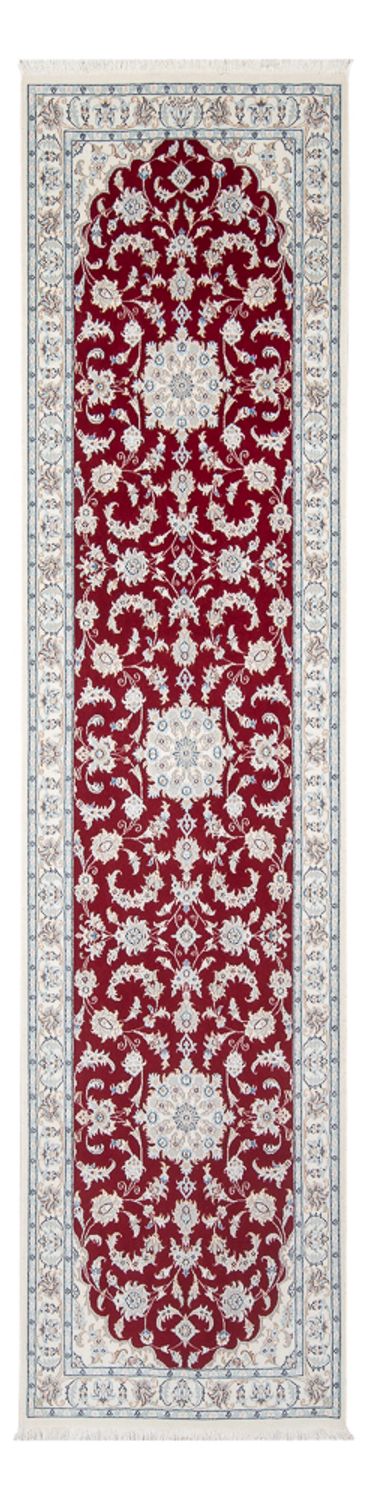 Biegacz Dywan perski - Nain - Premium - 298 x 83 cm - czerwony