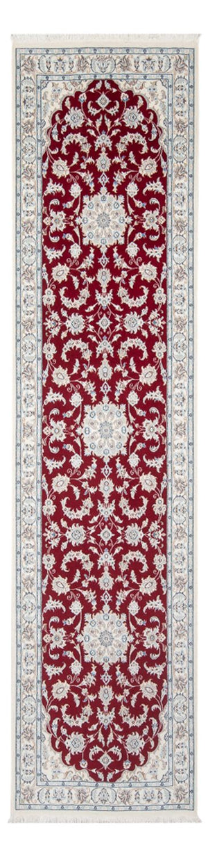 Biegacz Dywan perski - Nain - Premium - 298 x 83 cm - czerwony