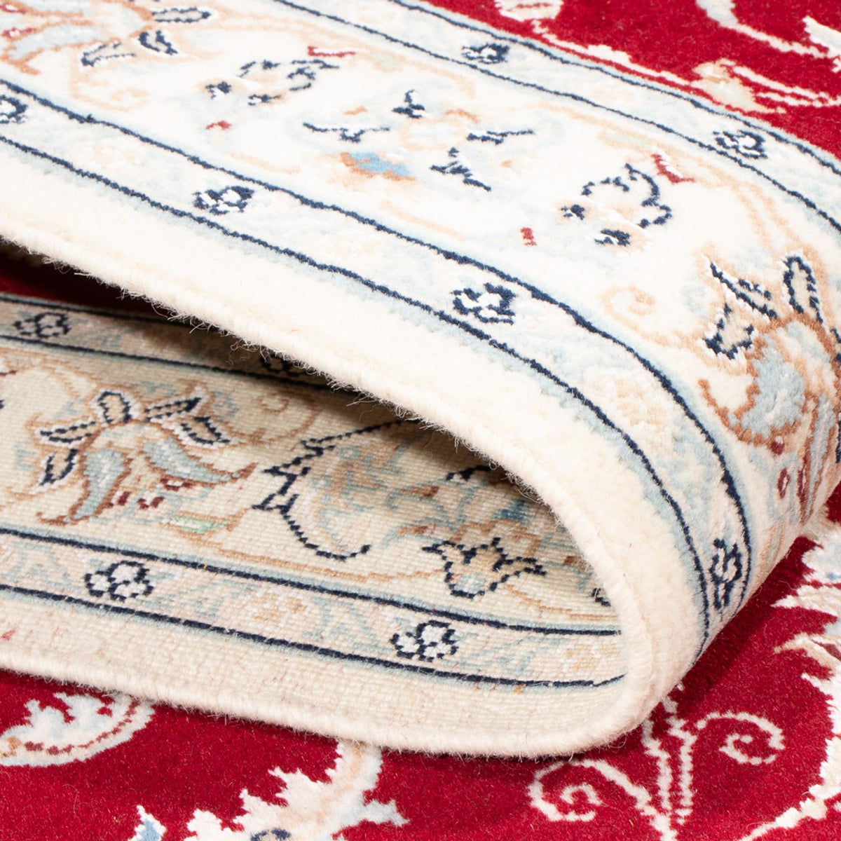 Biegacz Dywan perski - Nain - Premium - 298 x 83 cm - czerwony