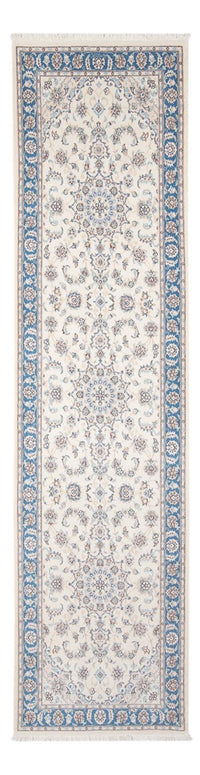 Biegacz Dywan perski - Nain - Premium - 306 x 90 cm - kremowy