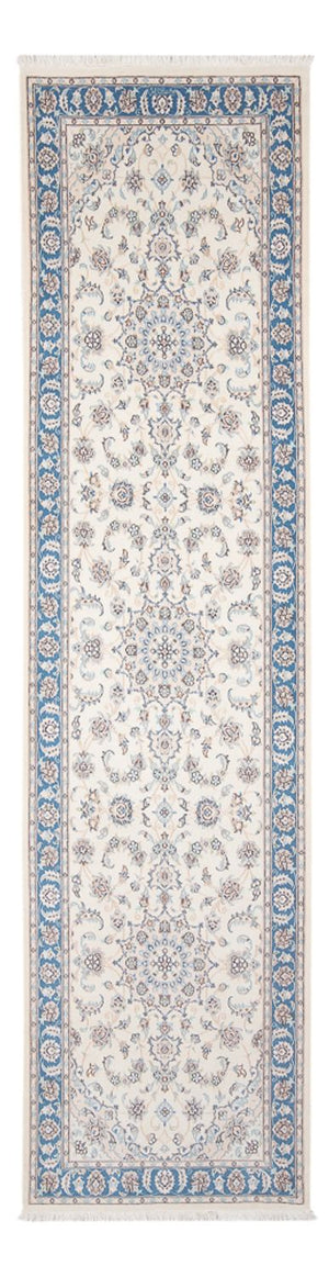 Biegacz Dywan perski - Nain - Premium - 306 x 90 cm - kremowy