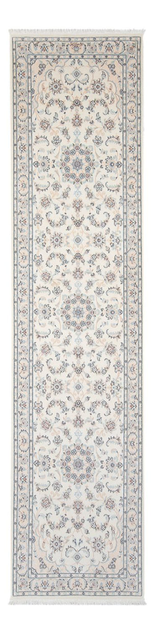 Biegacz Dywan perski - Nain - Premium - 309 x 80 cm - kremowy