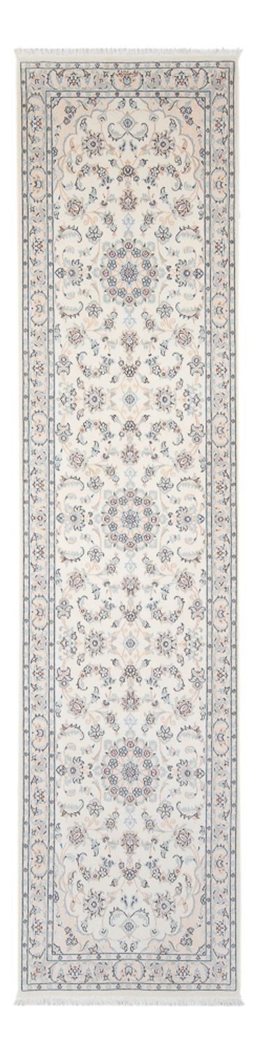 Biegacz Dywan perski - Nain - Premium - 309 x 80 cm - kremowy