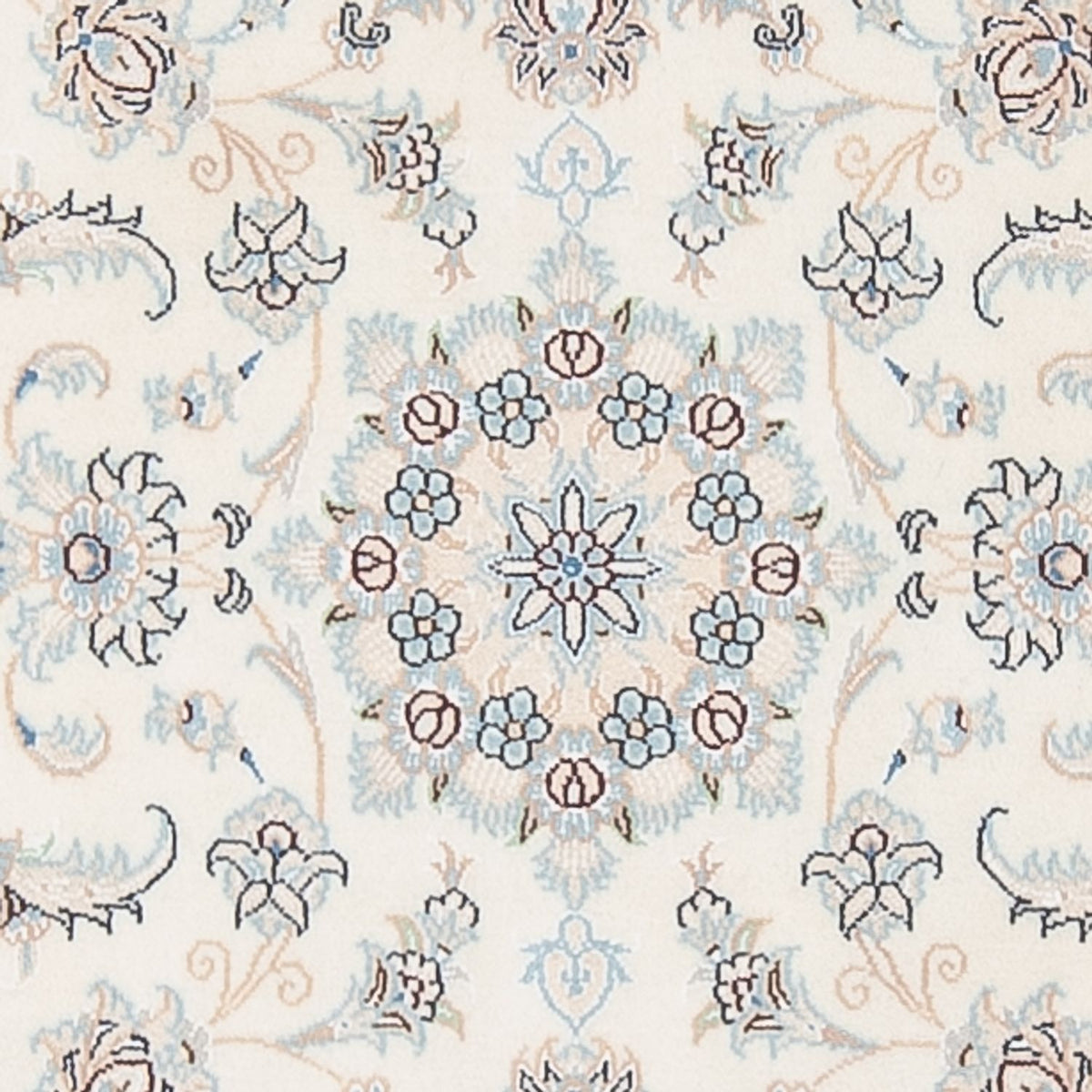 Biegacz Dywan perski - Nain - Premium - 309 x 80 cm - kremowy