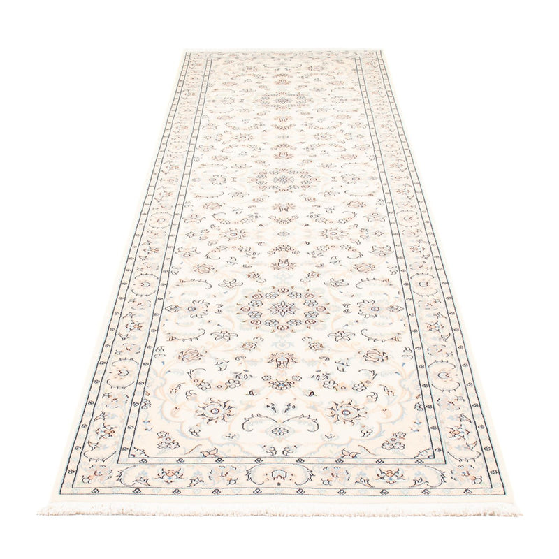 Biegacz Dywan perski - Nain - Premium - 309 x 80 cm - kremowy