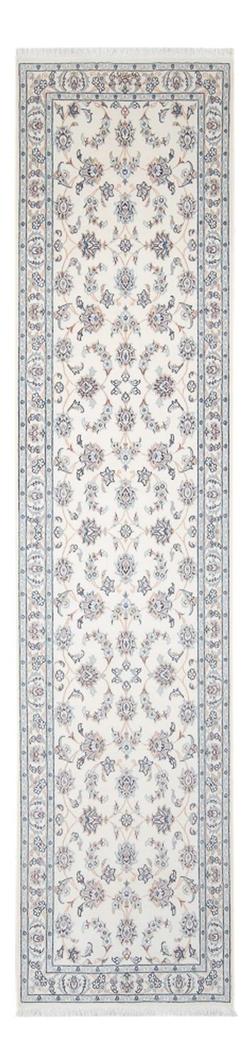 Biegacz Dywan perski - Nain - Premium - 314 x 81 cm - kremowy