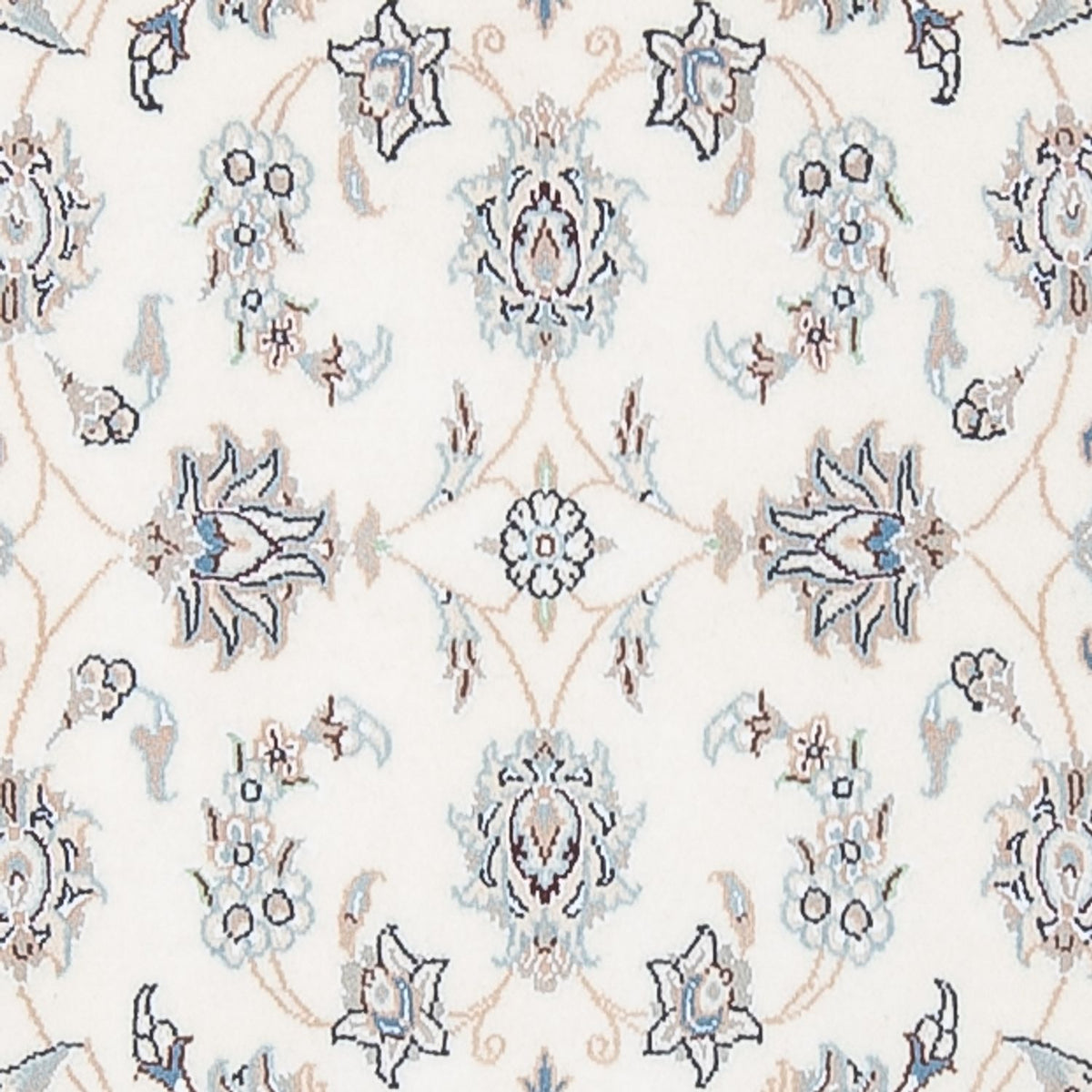 Biegacz Dywan perski - Nain - Premium - 314 x 81 cm - kremowy