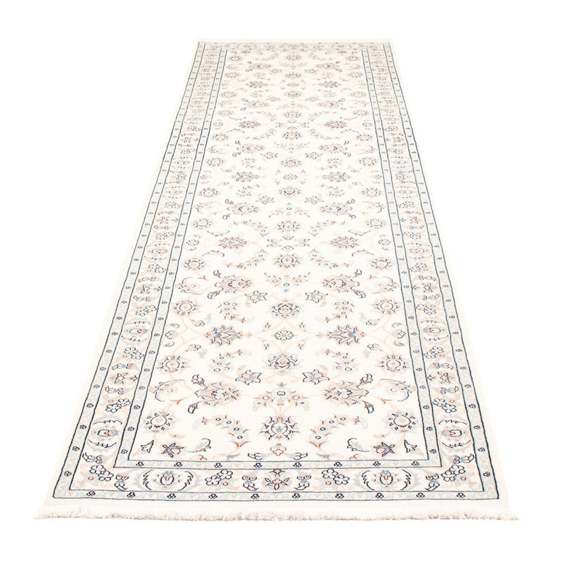 Biegacz Dywan perski - Nain - Premium - 314 x 81 cm - kremowy