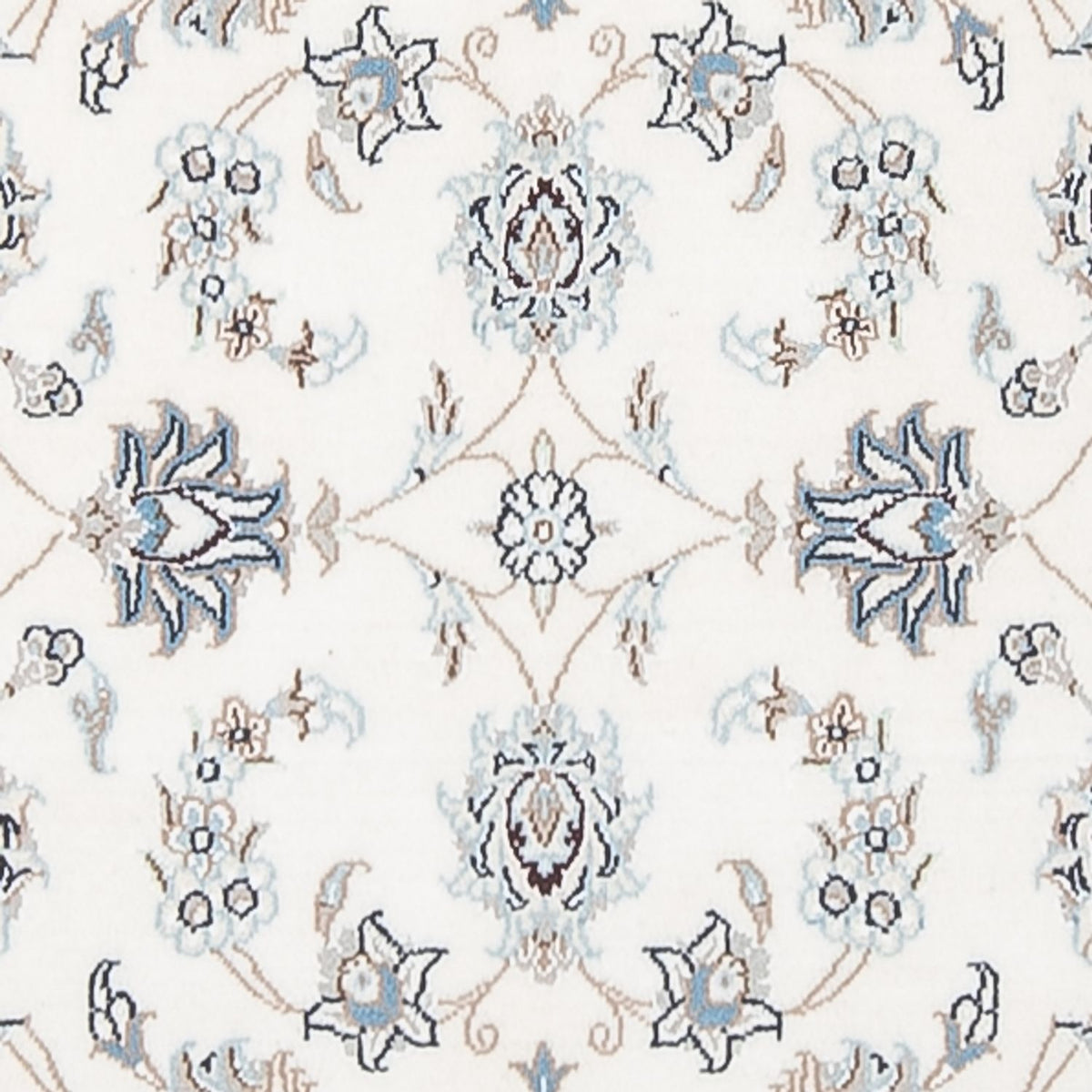 Biegacz Dywan perski - Nain - Premium - 301 x 84 cm - kremowy