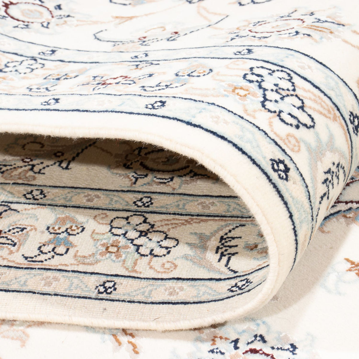 Biegacz Dywan perski - Nain - Premium - 301 x 84 cm - kremowy