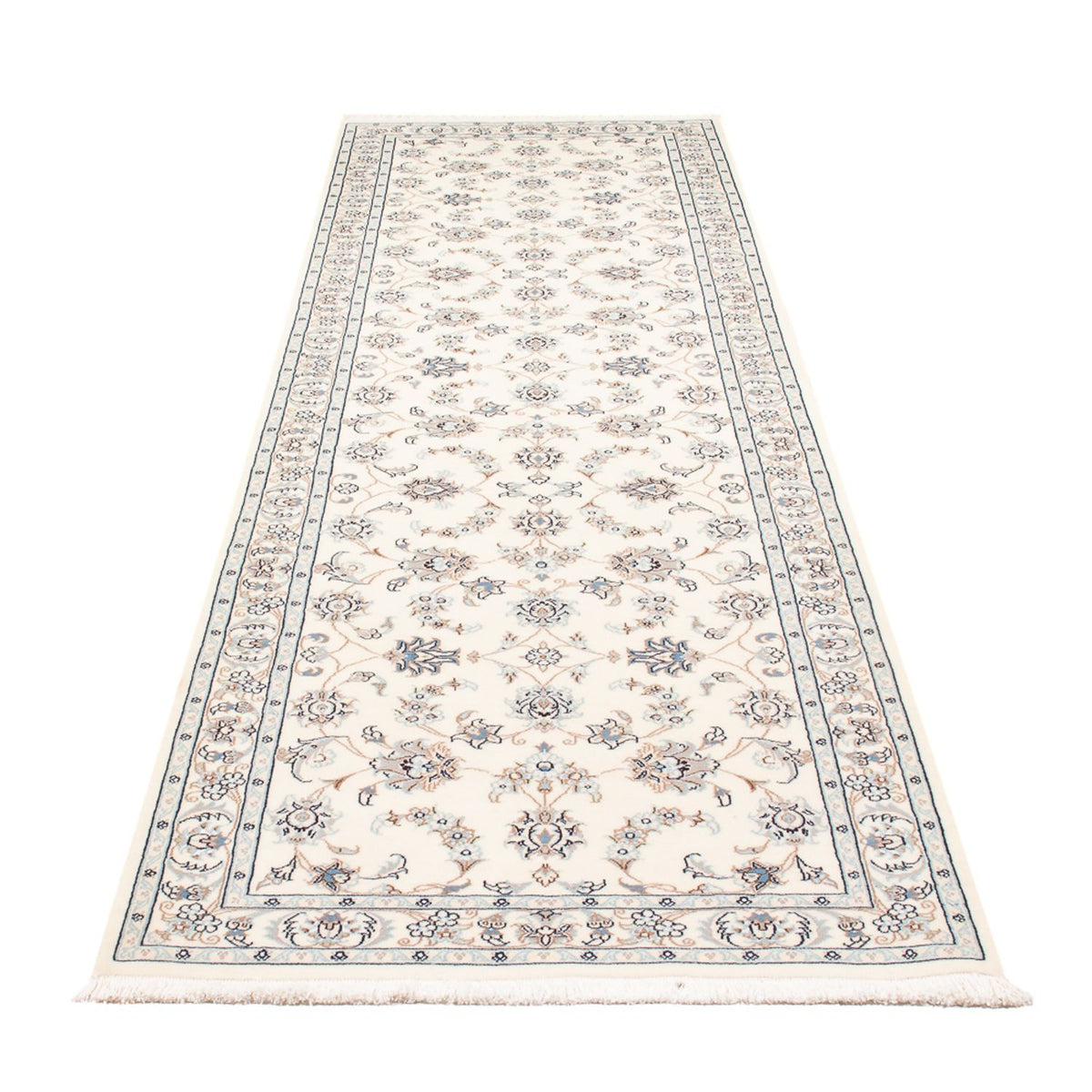 Biegacz Dywan perski - Nain - Premium - 301 x 84 cm - kremowy