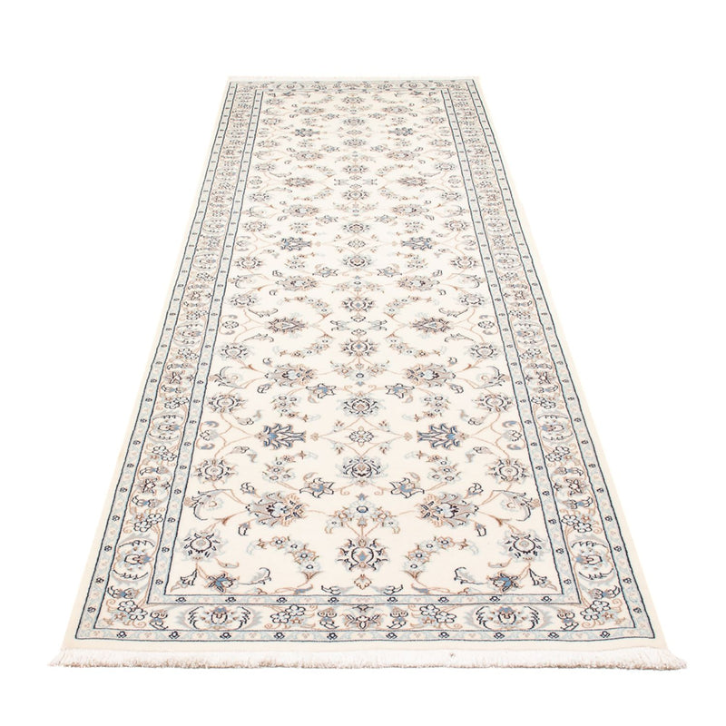 Biegacz Dywan perski - Nain - Premium - 301 x 84 cm - kremowy